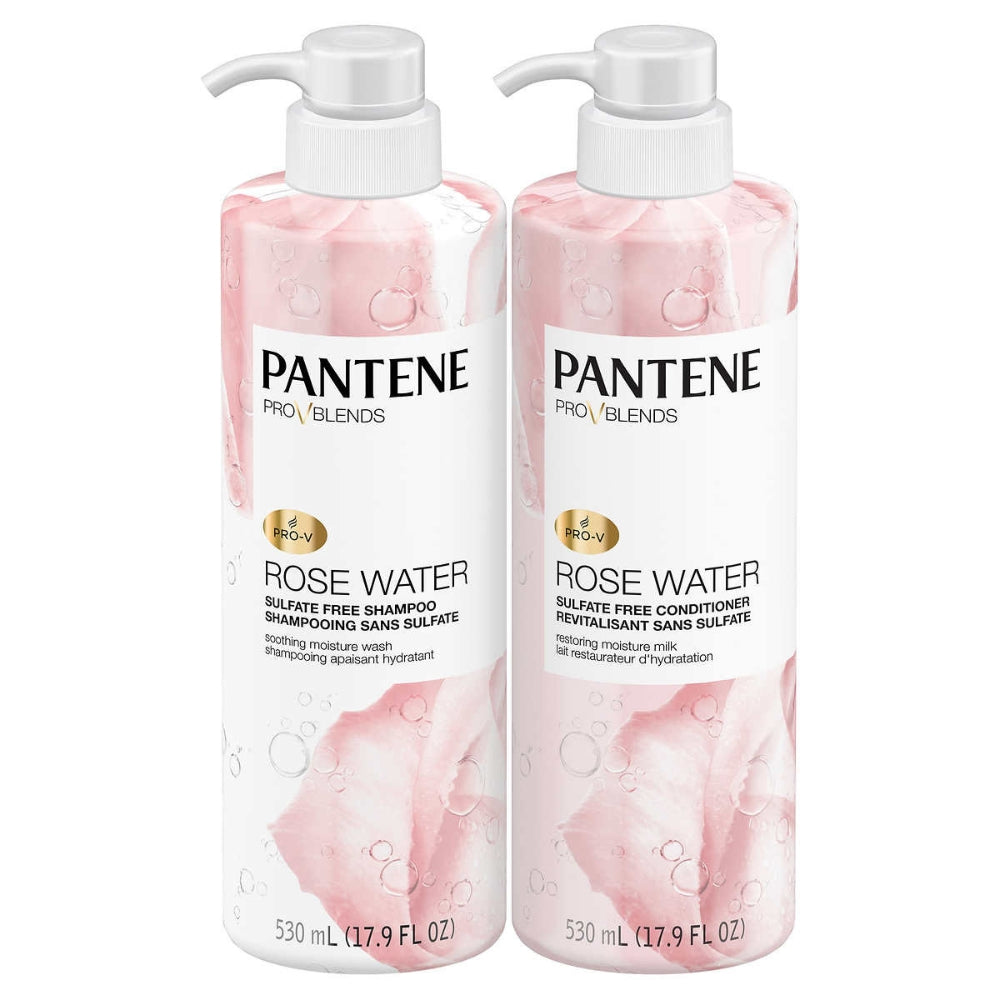 Pantene Pro-V Blends - Eau de rose shampooing et revitalisant