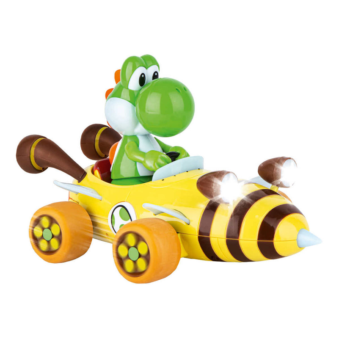 Carrera RC - Mario Kart Bumble V, Mario + Yoshi, ensemble de 2