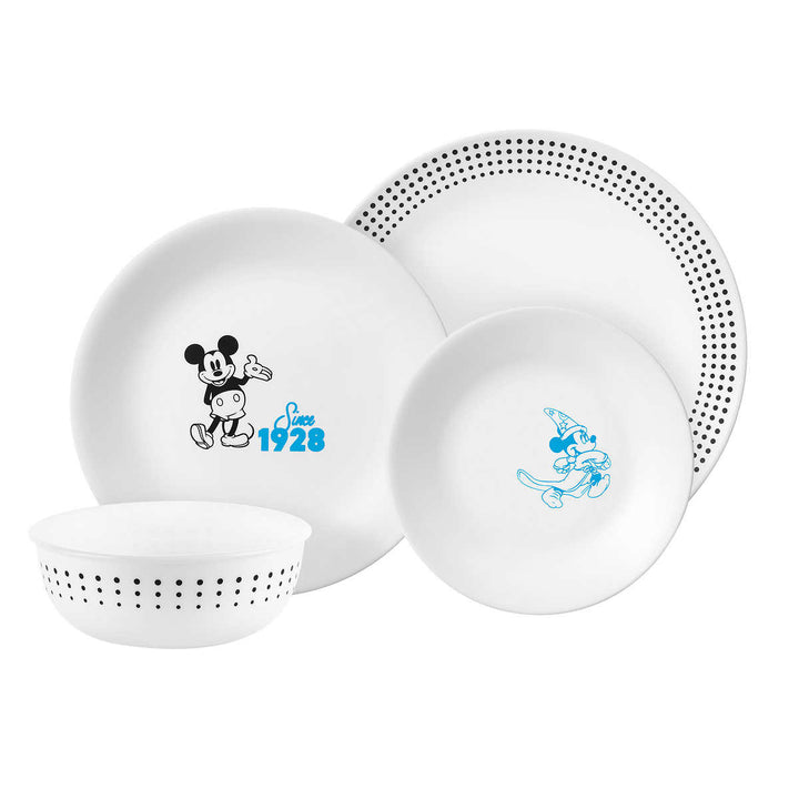 Corelle - Service de table 16 pièces , Mickey Mouse