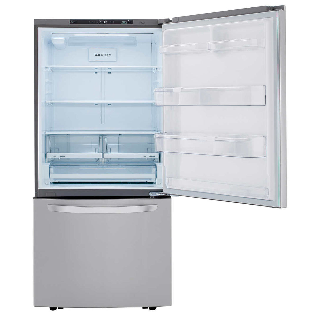 LG - 33" Refrigerator, Bottom Freezer &amp; Ice Maker 