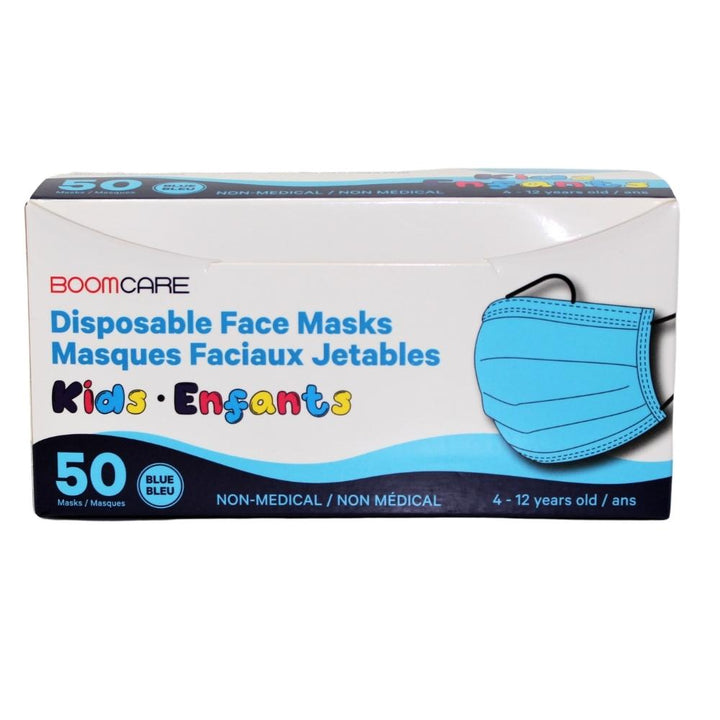 Boom Care - Masques faciaux jetables pour enfants