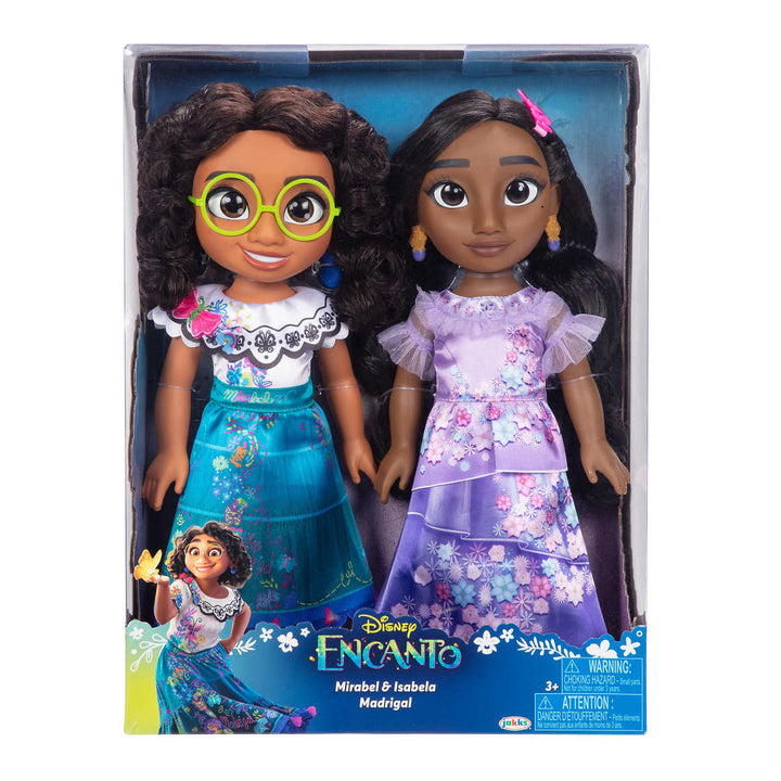 Disney - Encanto, Mirabel and Isabela Doll Set, Set of 2 