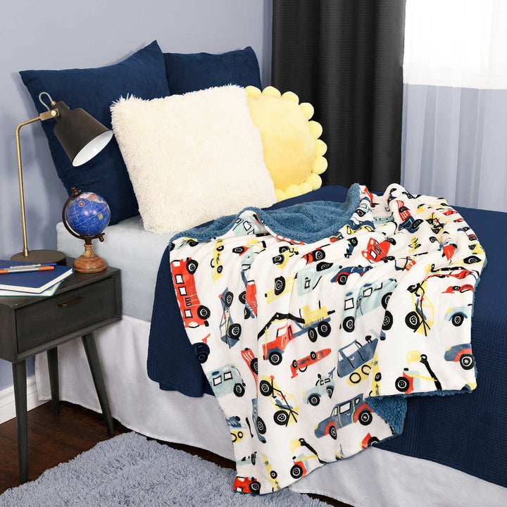 Life Comfort - Ultimate Sherpa Fleece Blanket for Kids