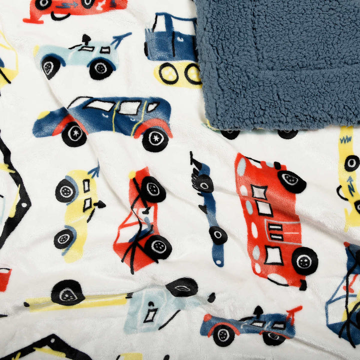 Life Comfort - Ultimate Sherpa Fleece Blanket for Kids