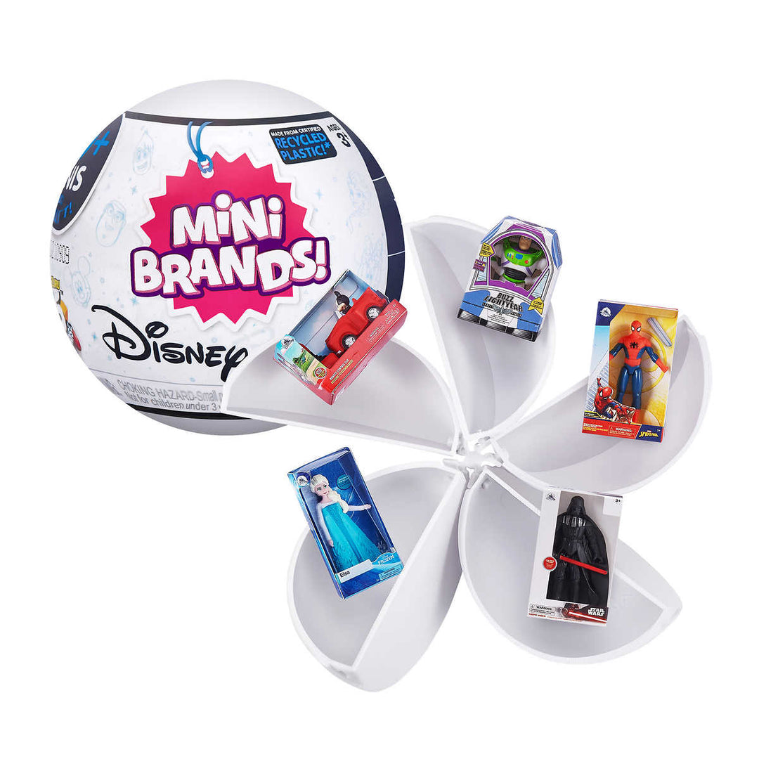 Disney - Ensemble de 5 surprises Disney Store avec 3 capsules
