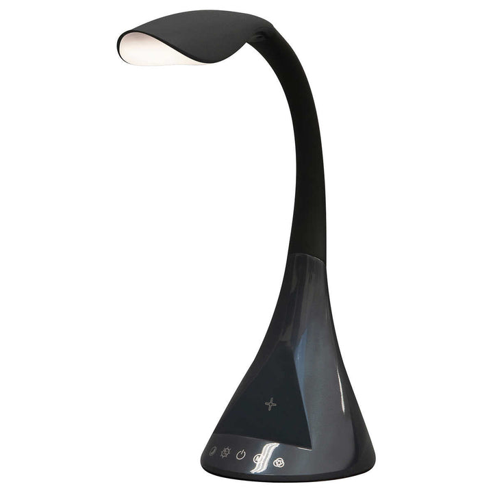 UltraBrite - Lampe de bureau à DEL de style moderne avec chargement sans fil