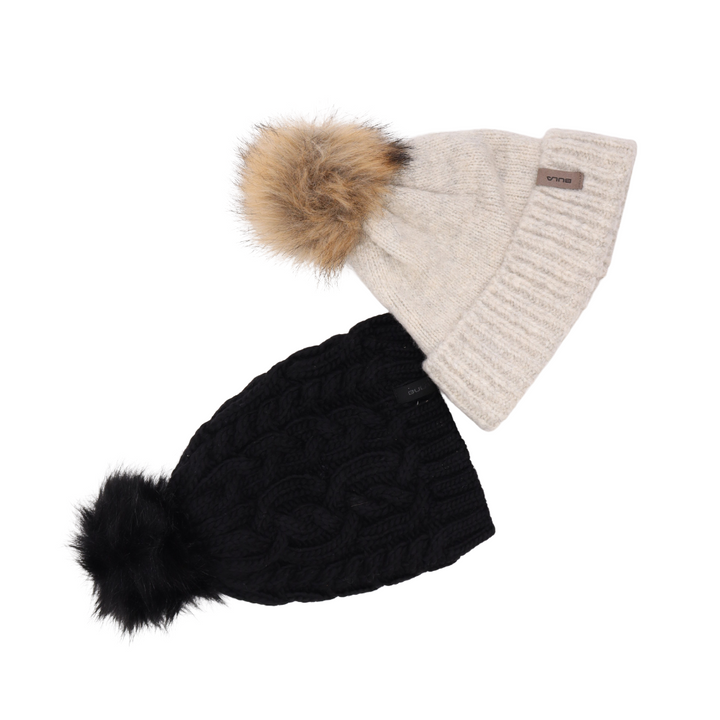 Bula - Pompom beanies 2-pack