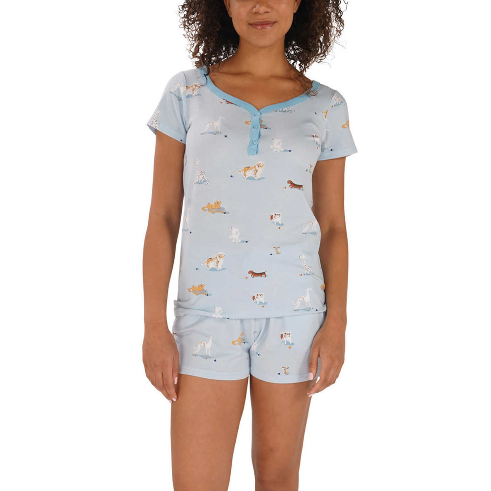 Munki Munki - Women's short pajamas, 2 pieces