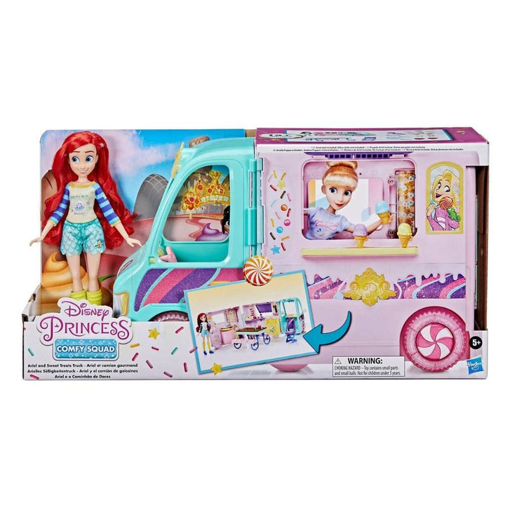 Disney - Princess Comfy Squad Ariel et camion gourmand