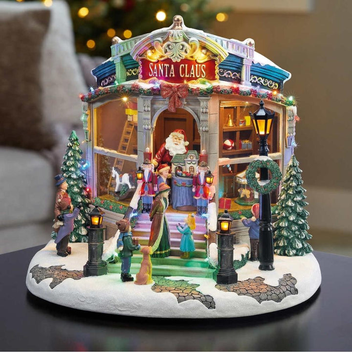 Boutique de jouets du Père Noël