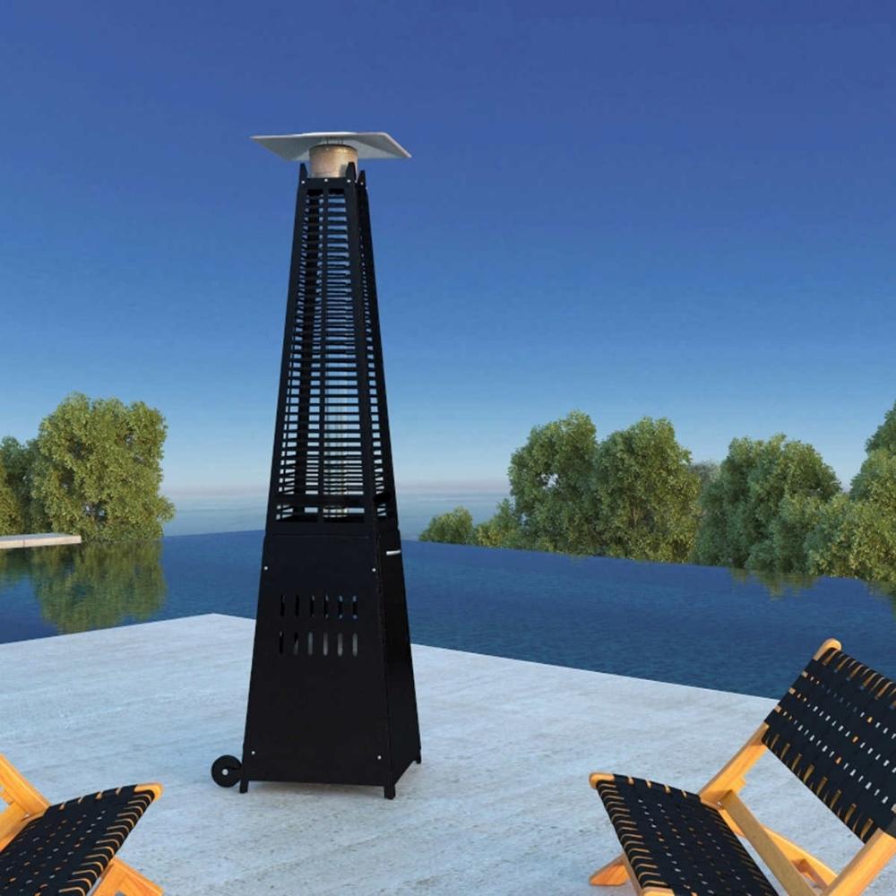 Modern Pyramid - Radiateur d’extérieur, chauffe-terrasse