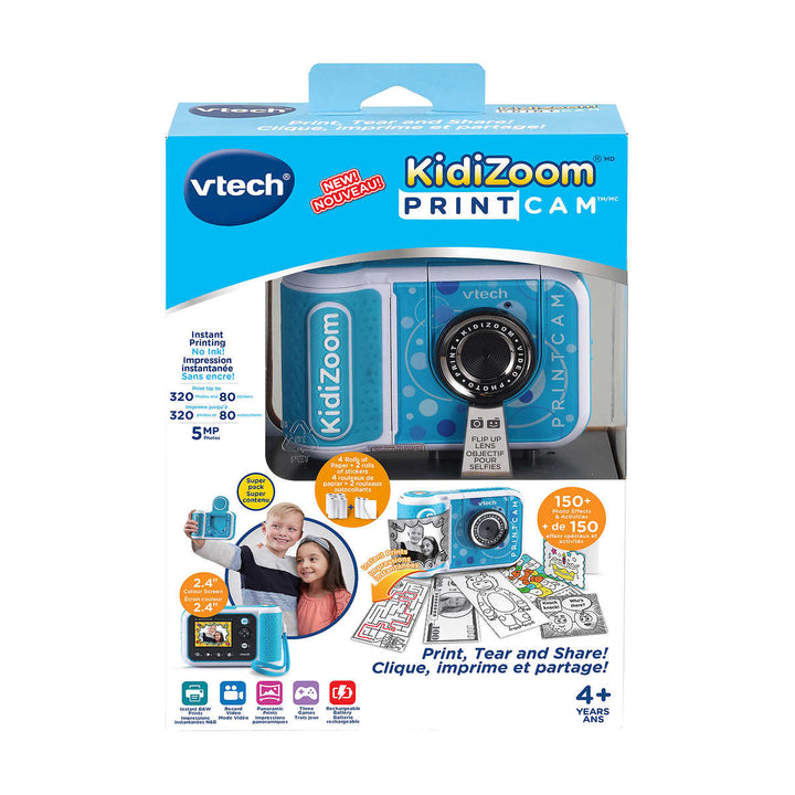 VTech - KidiZoom PrintCam avec recharge de papier bonus