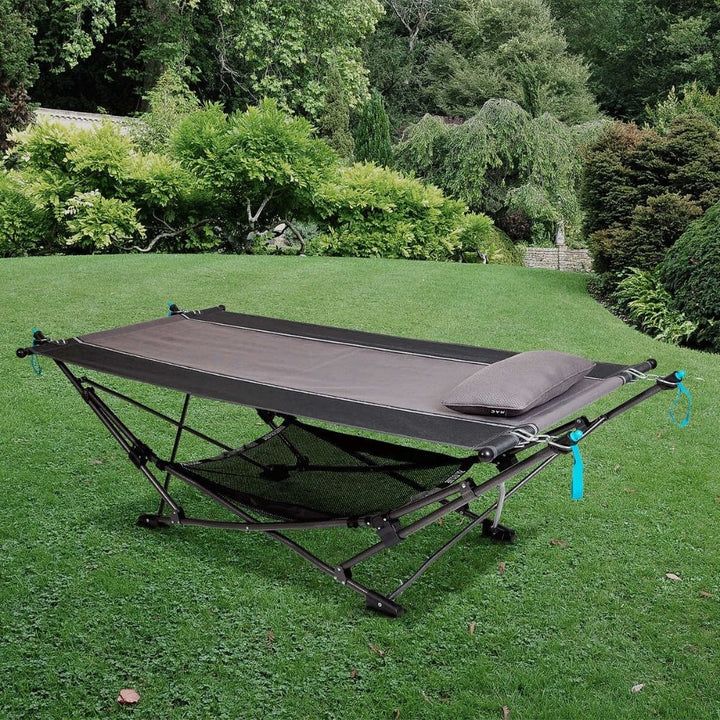 Mac Sports - Folding hammock with removable sun canopy