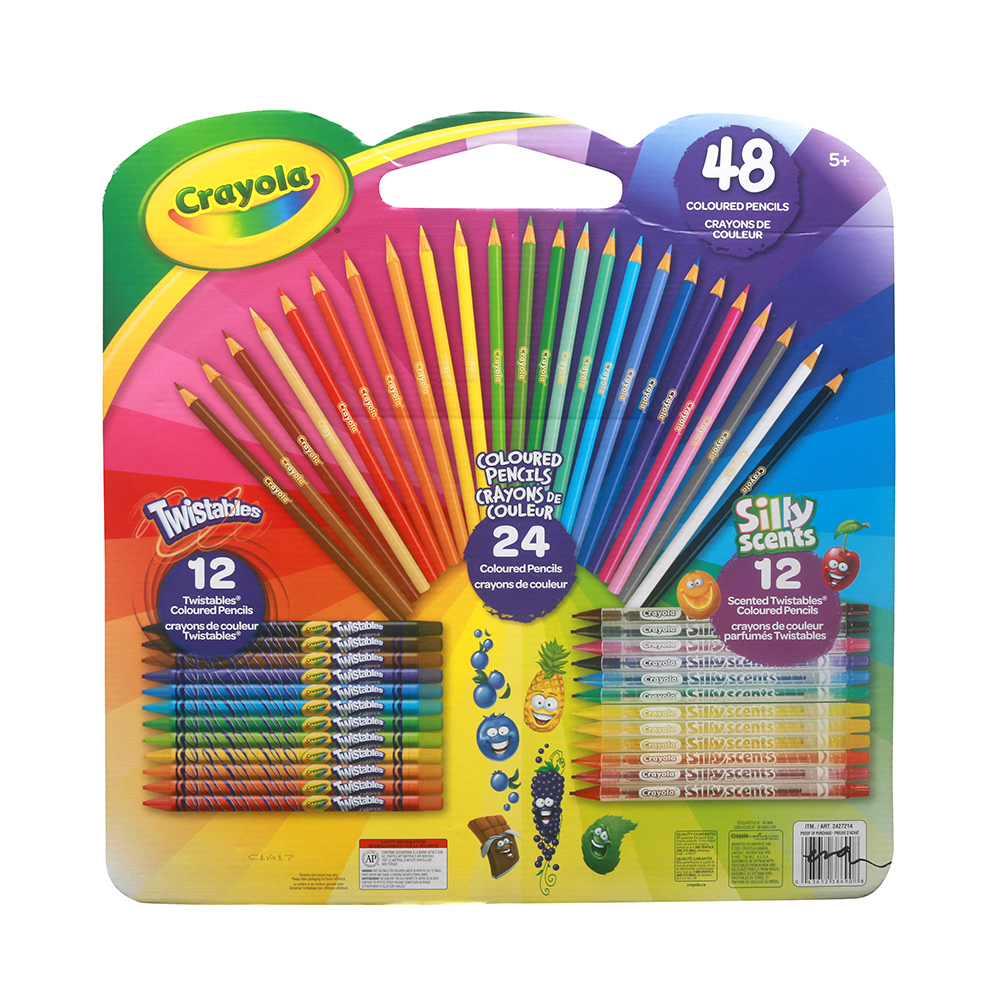 Crayola - Super ensemble de crayons de couleur