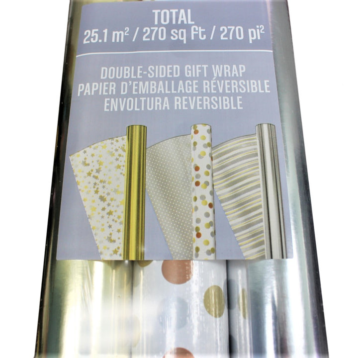 Tom Smith Double-Sided Gift Wrap