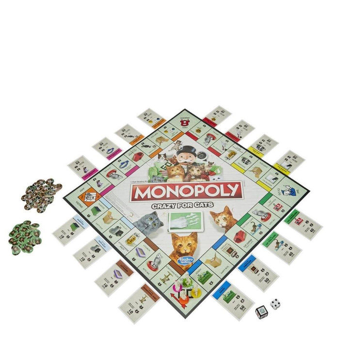 Hasbro - Monopoly fou des chats
