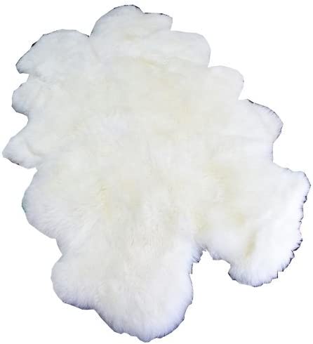 Windward - Tapis en peluche en peau de mouton naturelle