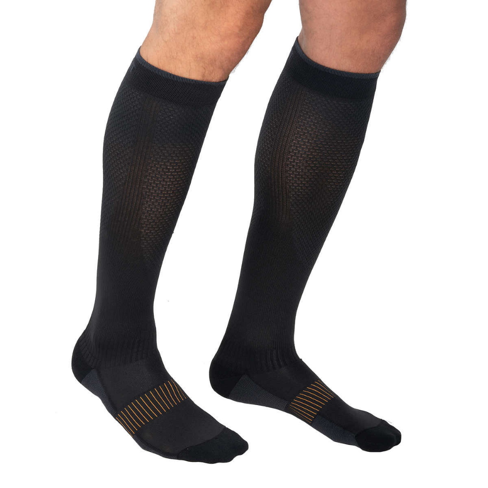 Copper Fit - Ensemble de deux chaussettes de compression unisexe