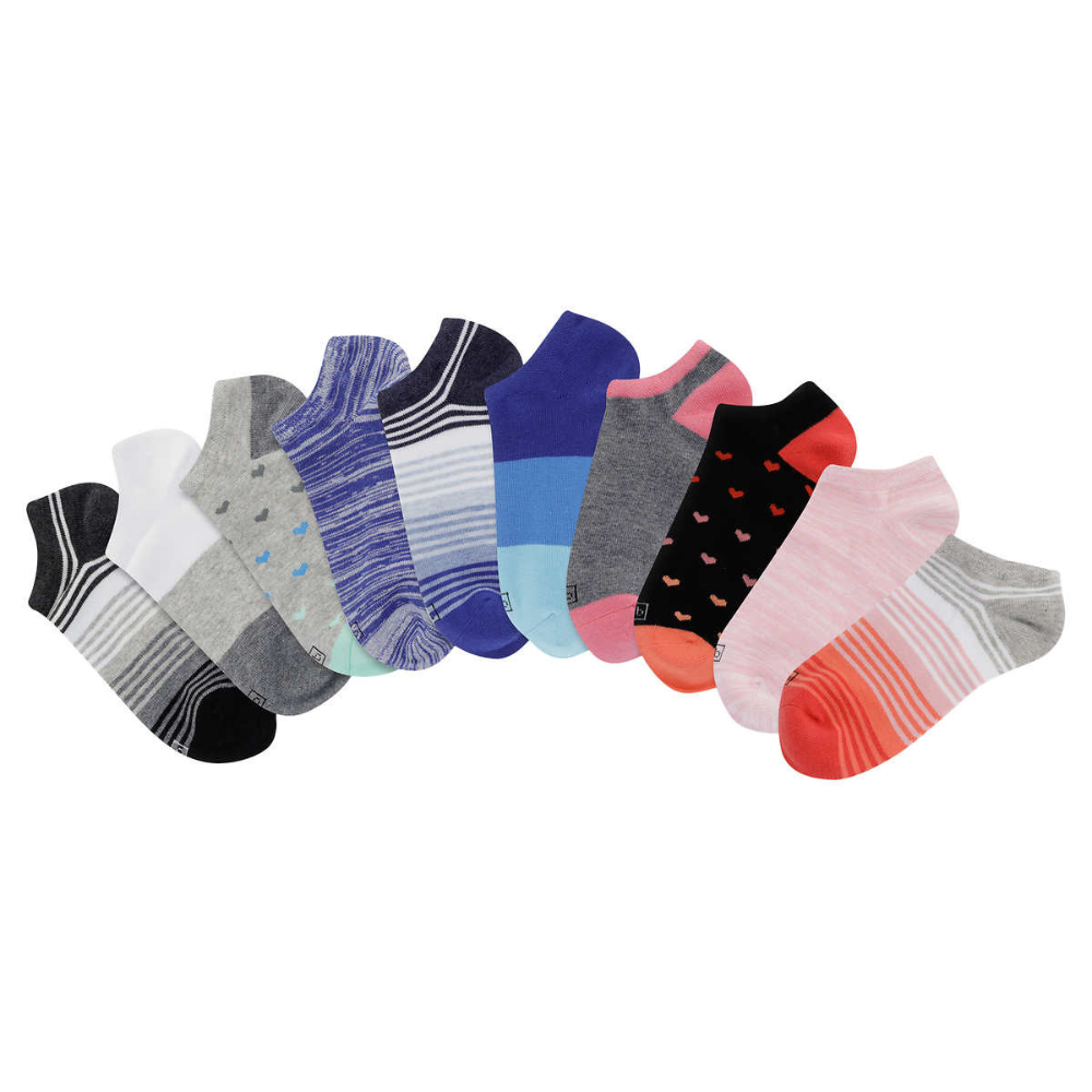 K.Bell - Chaussettes invisibles, paquet de 10 paires