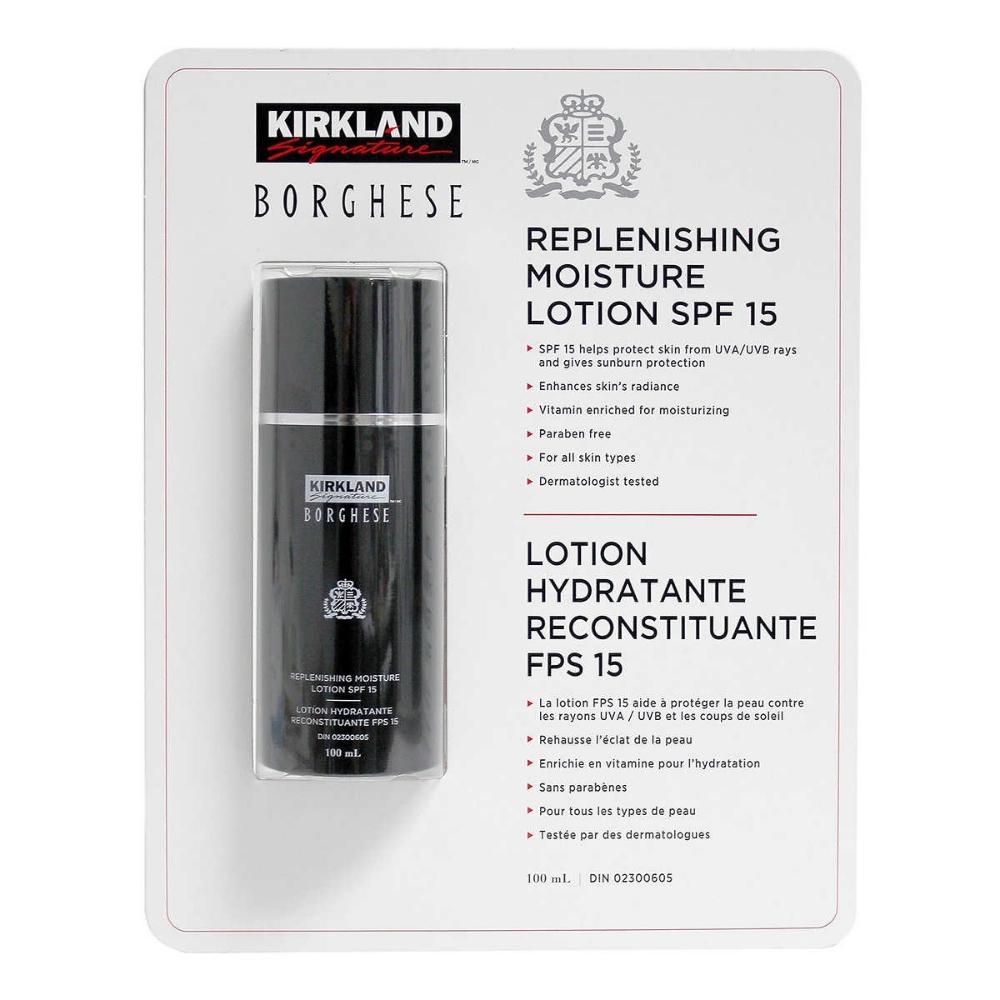 Kirkland Signature - Lotion FPS 15 Borghese 100 ml