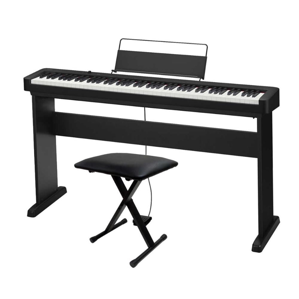 Casio - Piano numérique ultra compact à 88 notes avec banc CDPS110BCSAB
