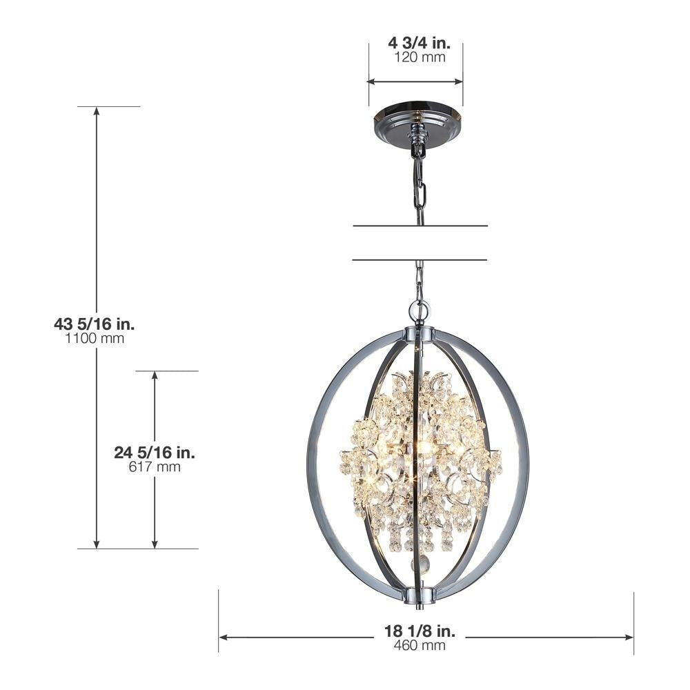 Ove - Lustre à 5 lumières DEL