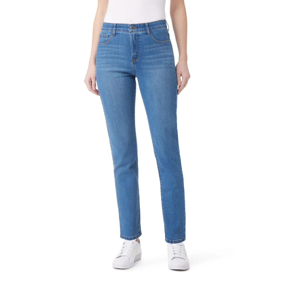 Curve Appeal - Women's High-Waisted Belly Flatter Jeans