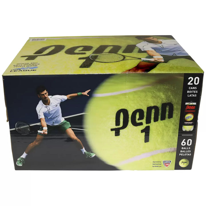Penn - Ensemble de 60 balles de tennis