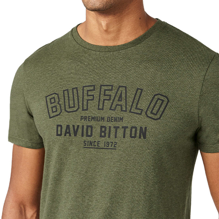 Buffalo – Chandail à manches courtes pour homme, paquet de 2
