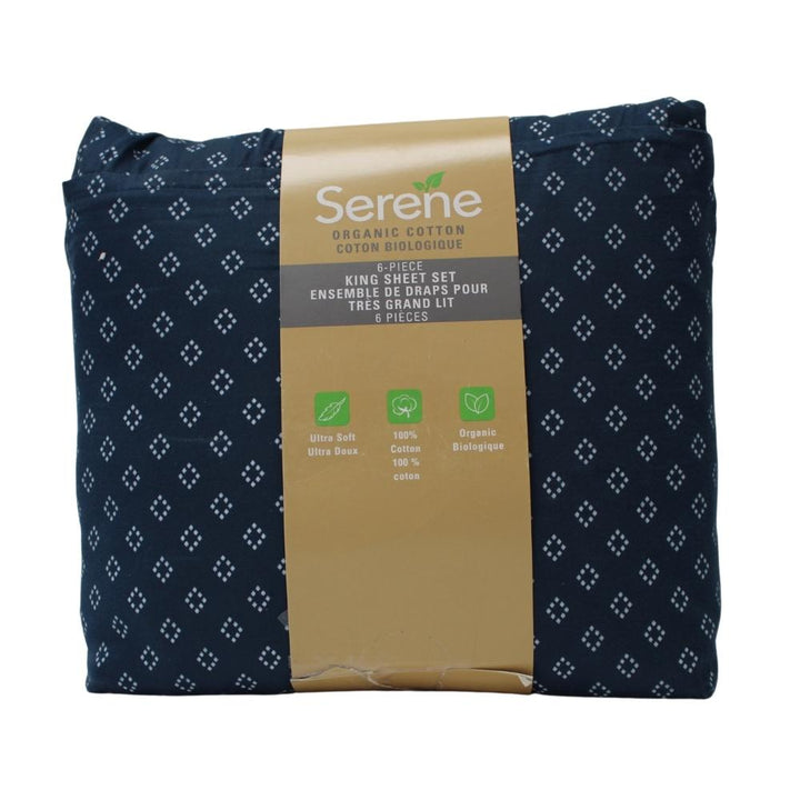 Serene - Ensemble de draps coton biologique