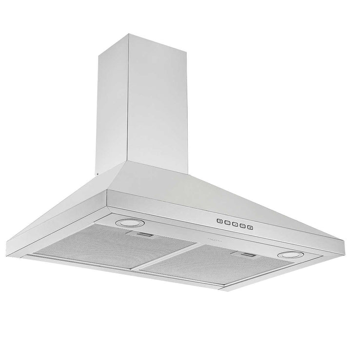 Ancona AN-1544 30" Wall Mount Pyramid Convertible Range Hood 