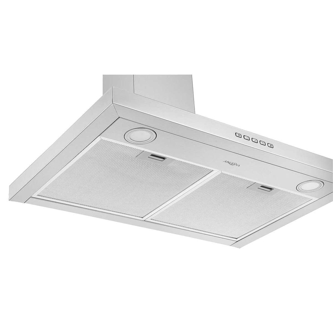 Ancona AN-1544 30" Wall Mount Pyramid Convertible Range Hood 