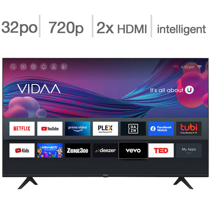 Hisense - Téléviseur LCD DEL 720p HD - classe 32 po - série A4GV