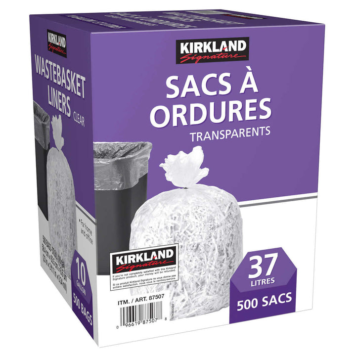 Kirkland Signature - Sacs à ordures 10 gallons