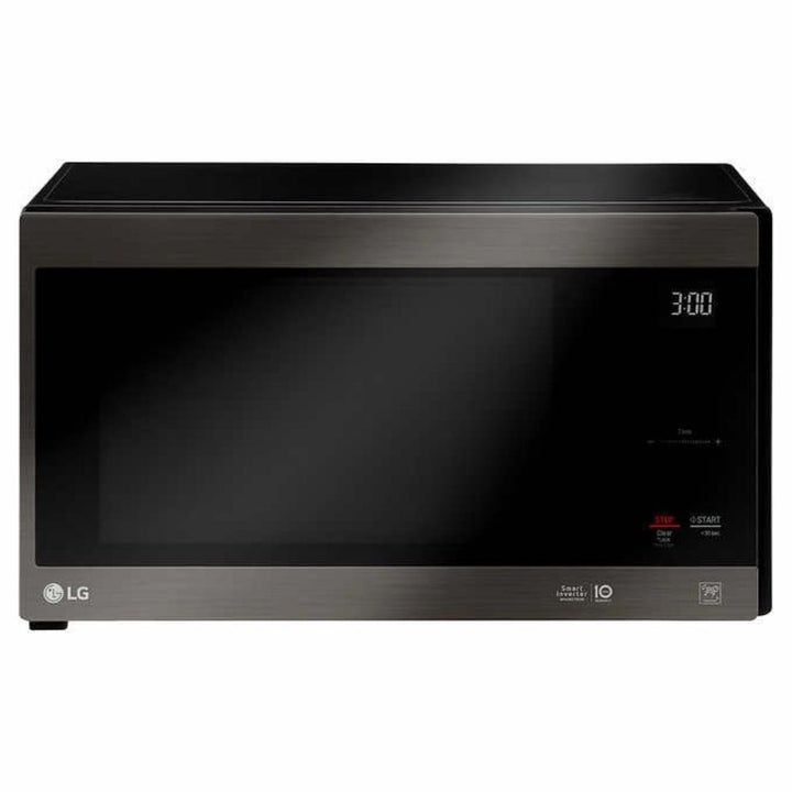 LG - Four à micro-ondes de comptoir NeoChef en acier inoxydable noir - 1200 W