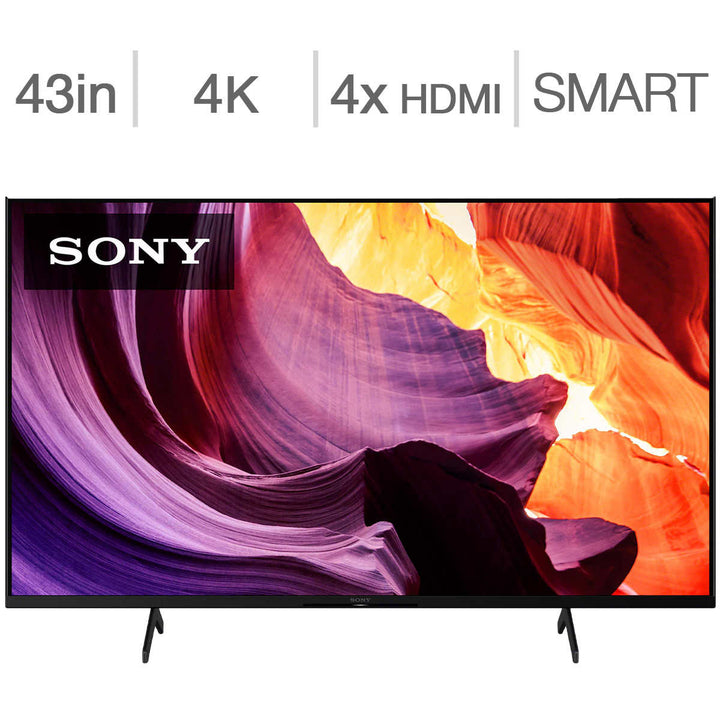 Sony - Téléviseur LCD LED 4K UHD - Classe 43" - Série X80K