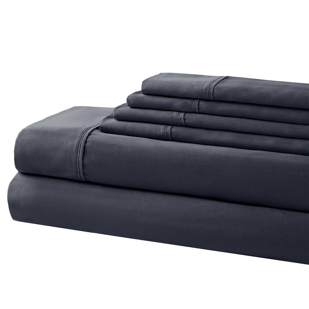 Beautyrest BLACK - Ensemble de draps coton, 300 fils, 6 pièces