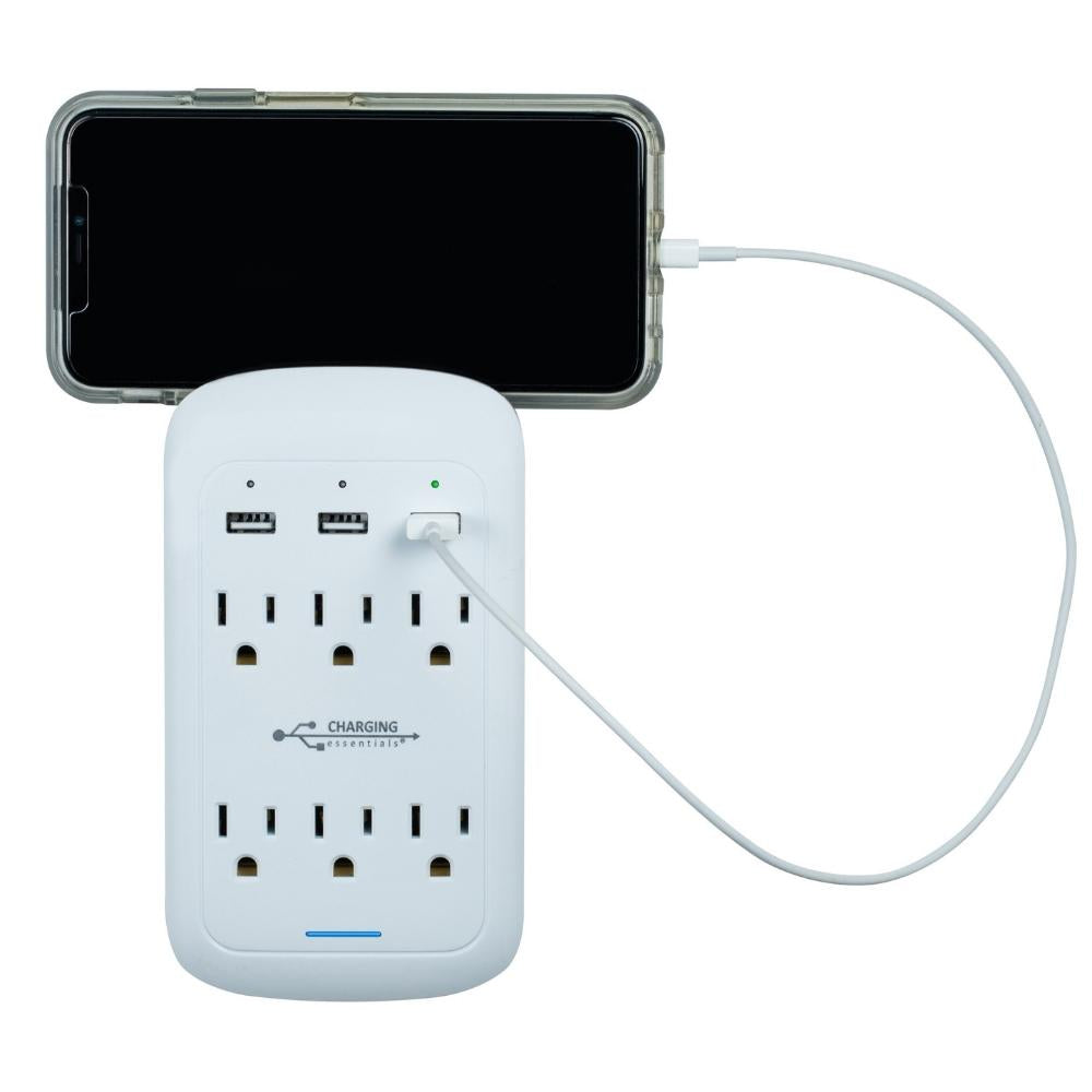 Charging Essentials - Prises de charge murales USB/AC , paquet de 2