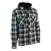 The BC Clothing - Warm Hooded Flannel Jacket for Men