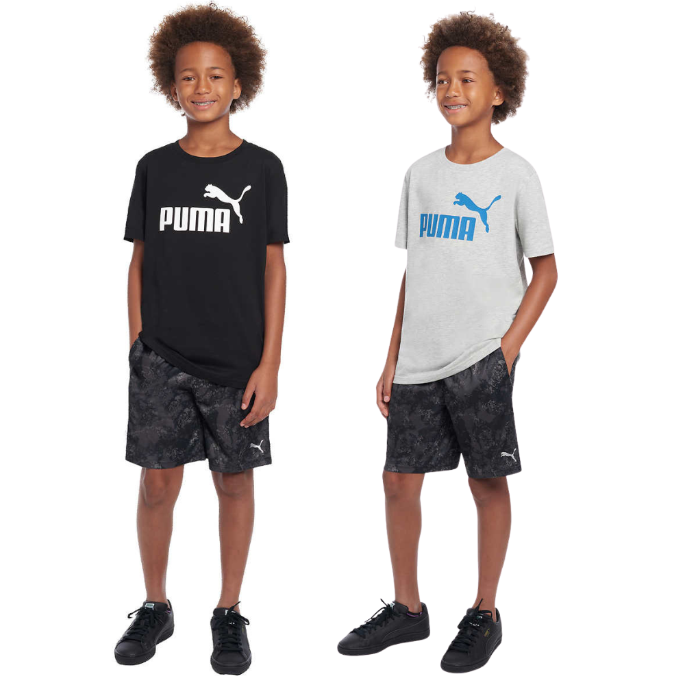 Puma - Ensemble de 2 t-shirts pour enfant