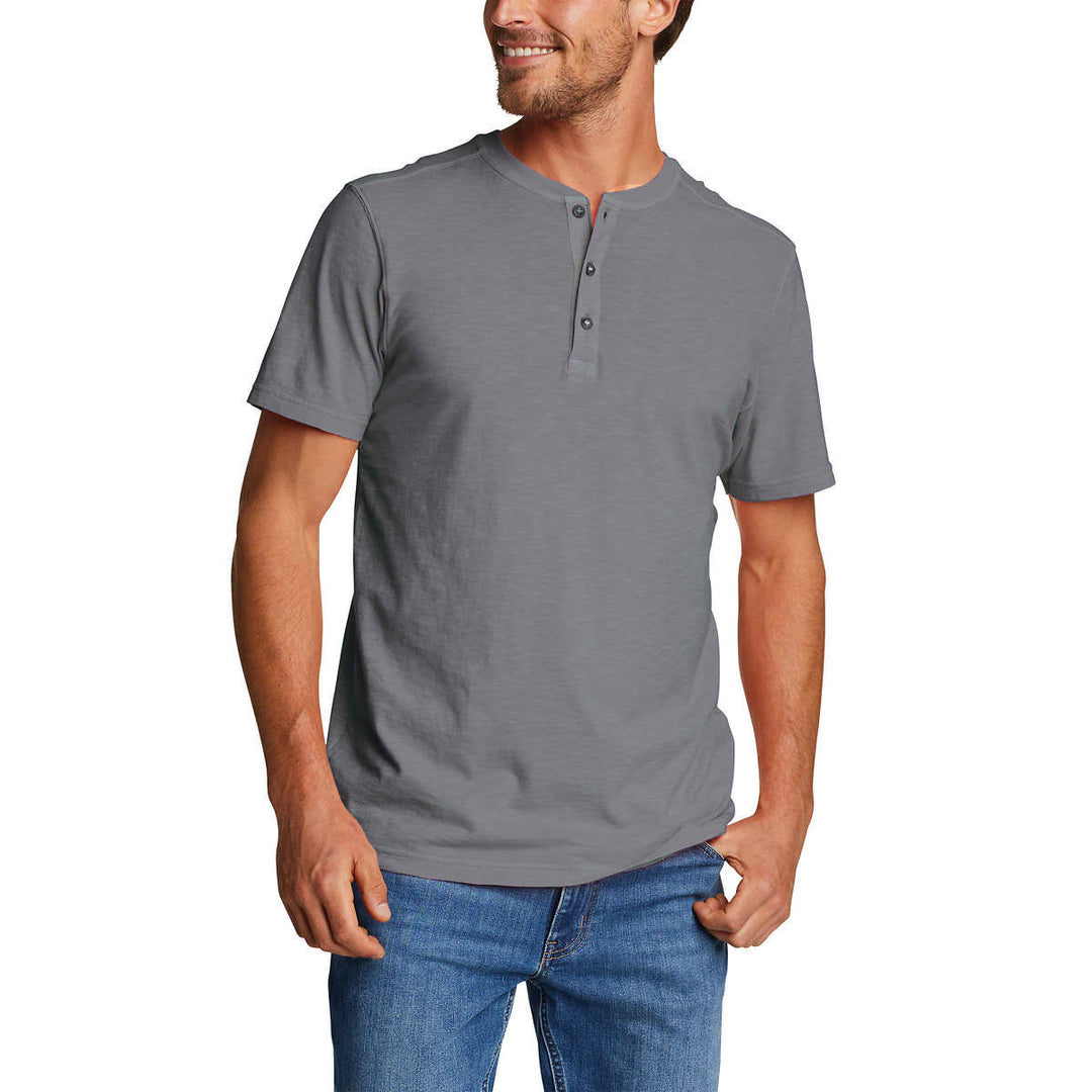 Eddie Bauer Men's Henley T-Shirt, 2-Pack